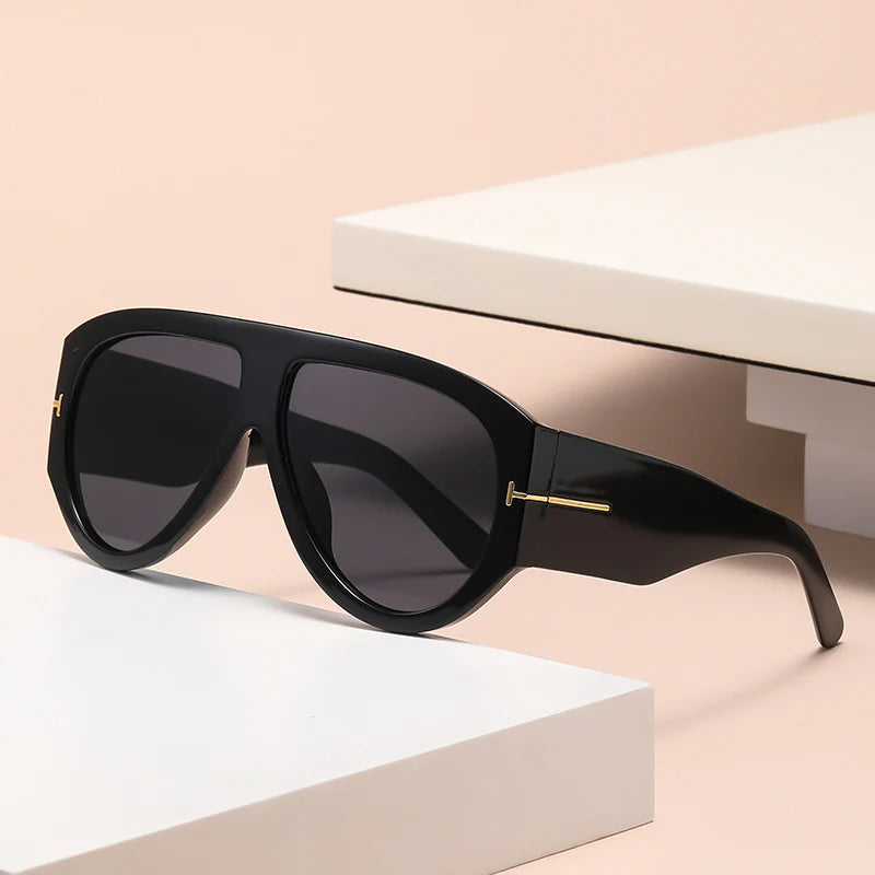 Oversized UV400 Aviator Sunglasses