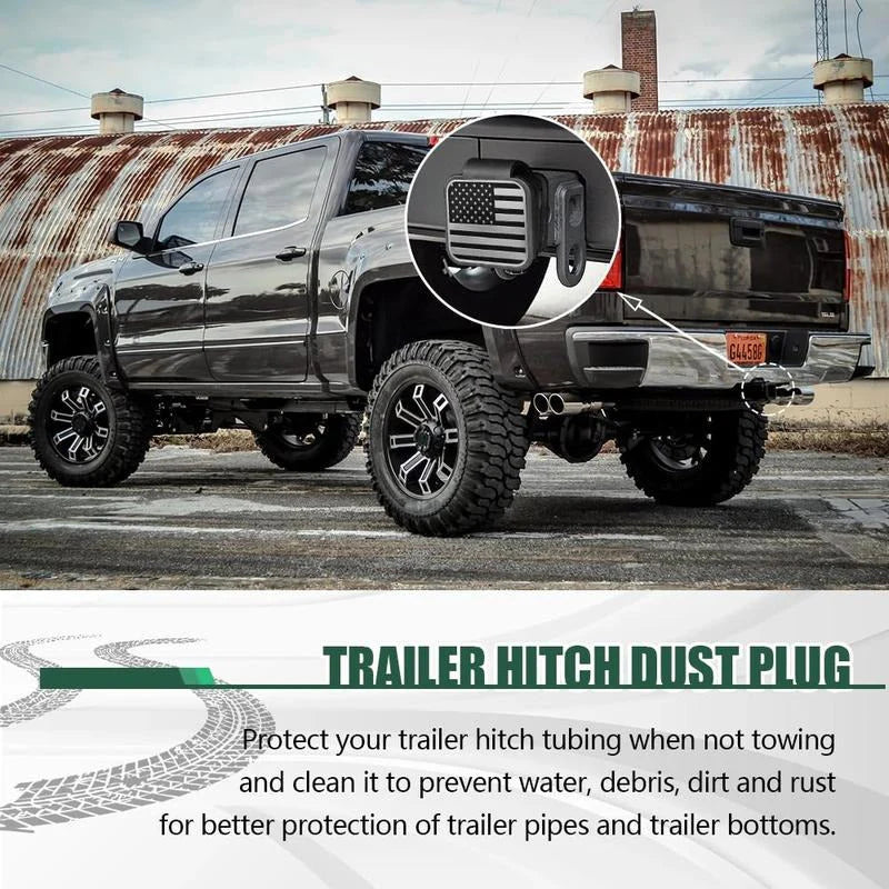 Patriotic Hitch Receiver Cover