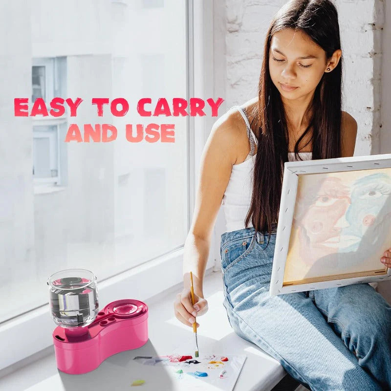 One Touch Paint Brush Rinser