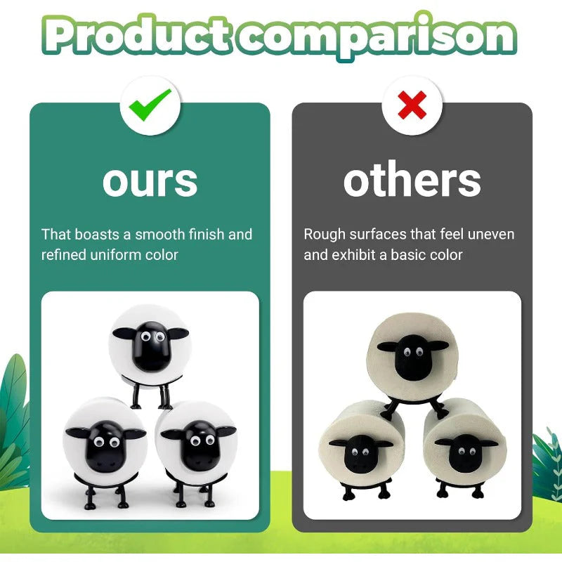 Playful Sheep Toilet Organizer