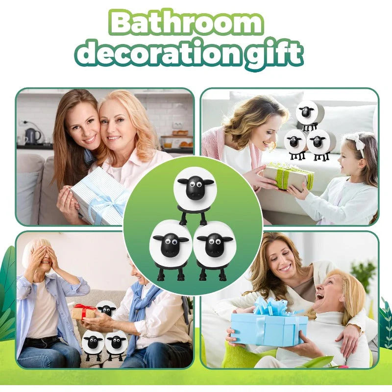 Playful Sheep Toilet Organizer