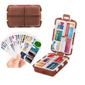 Portable Multi-Compartment Sealed Pill Case
